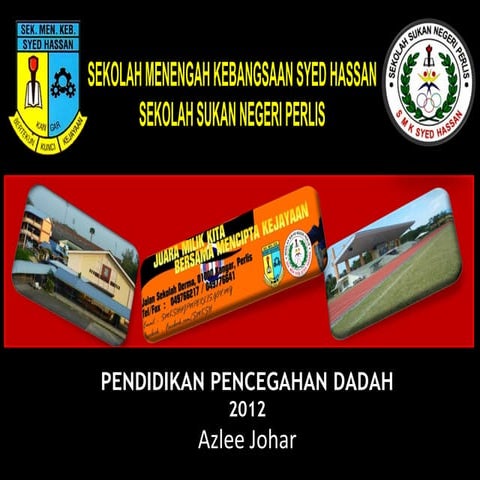 PENDIDIKAN PENCEGAHAN DADAH