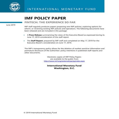 IMF Report Tentang Digital Currency Bank Sentral