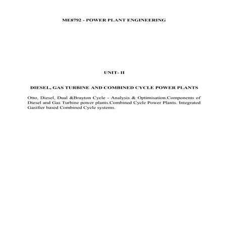 PPE UNIT 2 NOTES power plant engineering second unit.