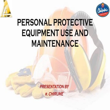 PPE Use and Maintenance.pdf BEGINNERS AND APPRENTICES