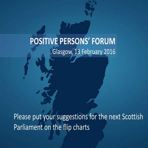 Positive Persons' Forum 2016