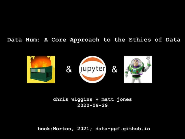 "data hum: a core approach to the ethics of data"