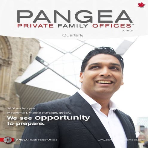 PANGEA Private Family Offices Quarterly 2016 Q1
