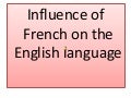 how did french influence the english language