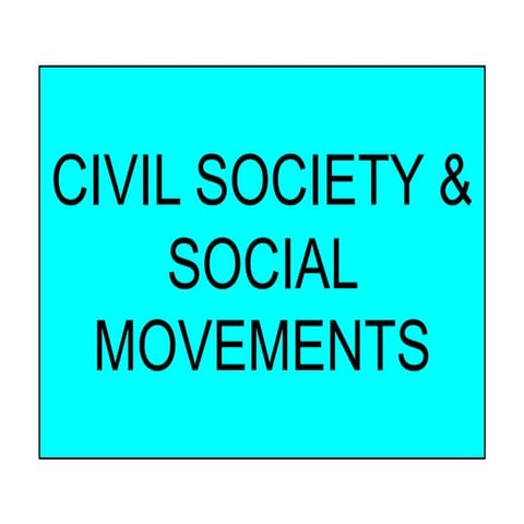 Pp&amp;g civil society &amp; social movements(2)