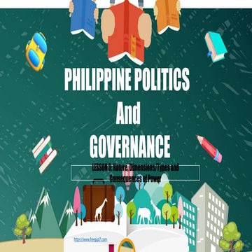 Philippine Politics and Governance Lesson 1 | PPTX