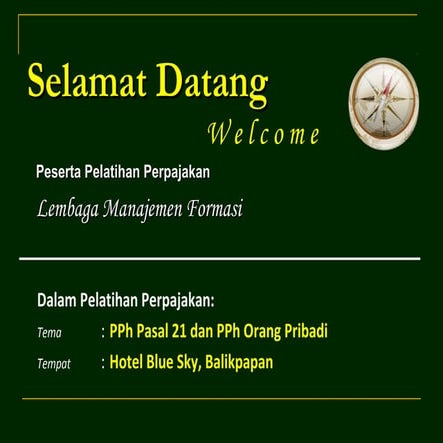 PPh 21 pegawai tetap & pasangan