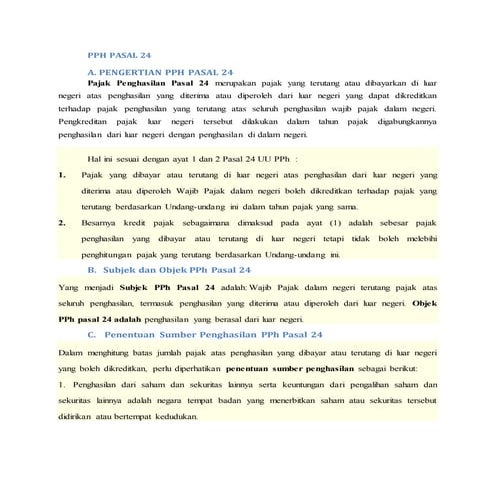PPh PASAL 24