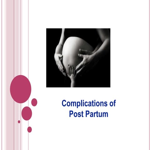 Post partum hemorrhage 