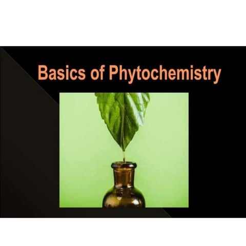 Phytochemistry