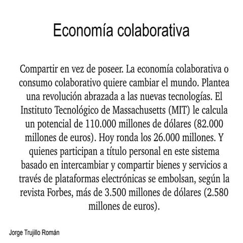 Trabajo economía compartida pi