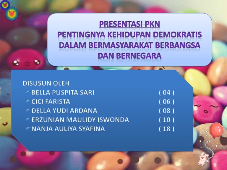 Ppkn 8 Pentingnya Kehidupan Demokratis Dalam Bermasyarakat Berbangs