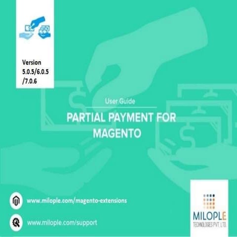 Milople Partial payment and layaway extension: User Manual