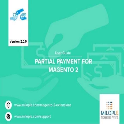 Magento 2 Partial payment and layaway extension for Magento: User Guide 