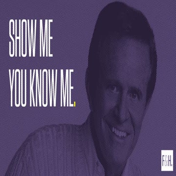 Show Me You Know Me - An Intro to UX and CRO