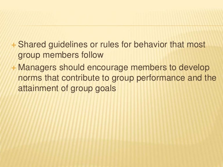 group norms