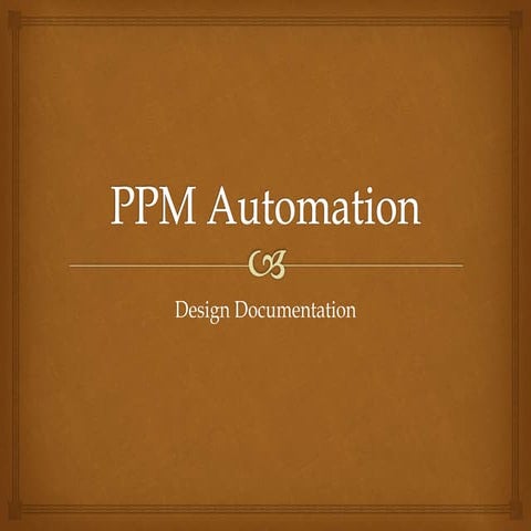 Ppm design