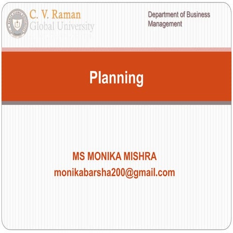 Ppm Unit 2 Planning 1 Pptx However Uje Pptx