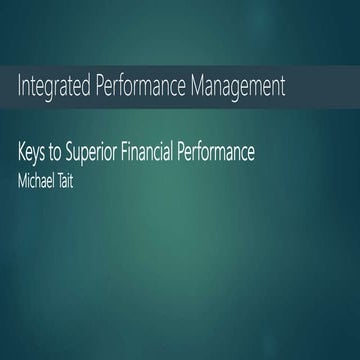 Performance Measurement