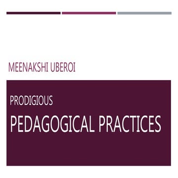 EDUCARNIVAL 2016 at IIT DELHI - Presentation by Meenakshi Uberoi