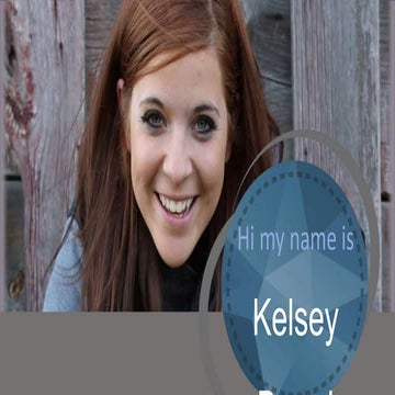 Kelsey Beard Professional Persona Project 