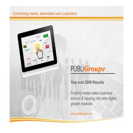 PubliGroupe Full Year Results 2009 E
