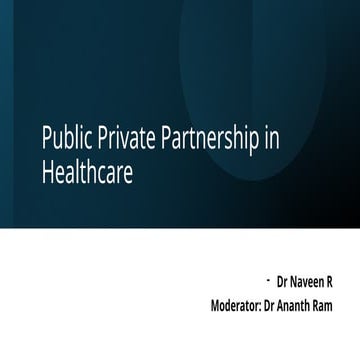 PPP in Healthcare.pptx presentation ppp model