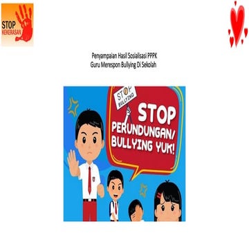 Pengimbasan hasil Sosialisasi TPPK untuk Guru dalam merespon Bullying ...