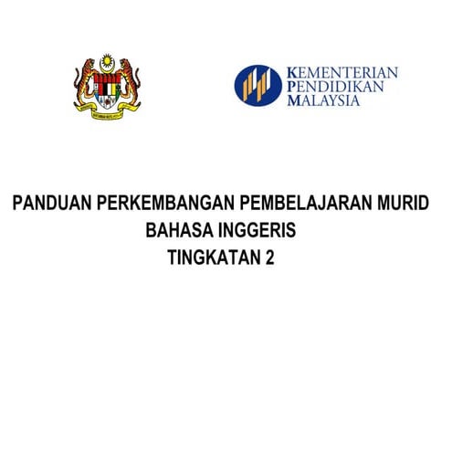PPPM BAHASA INGGERIS TINGKATAN 2