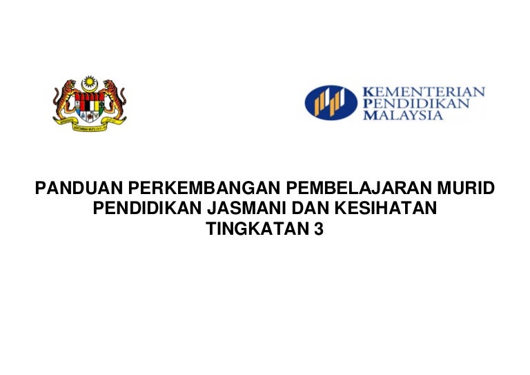 Pppmpendidikanjasmanidankesihatan Tingkatan3