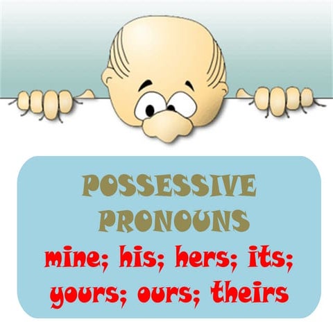 PPP possessive pronouns