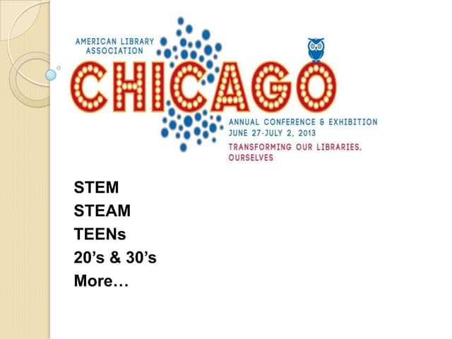 ALA 2013 presentation