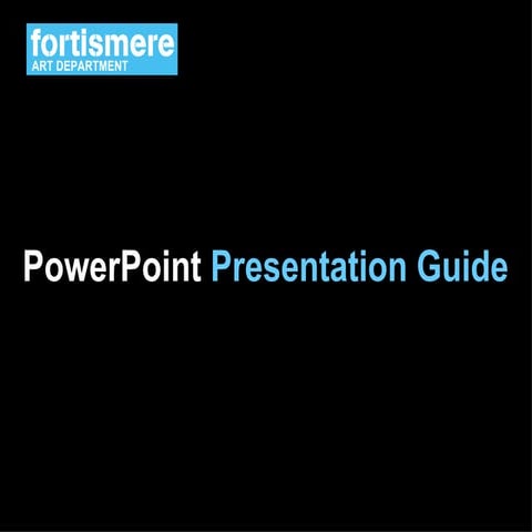 Pp Presentation Guide