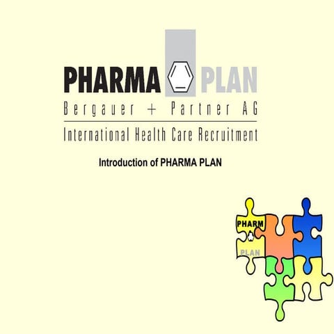 Pharma Plan Presentation Powerpoint