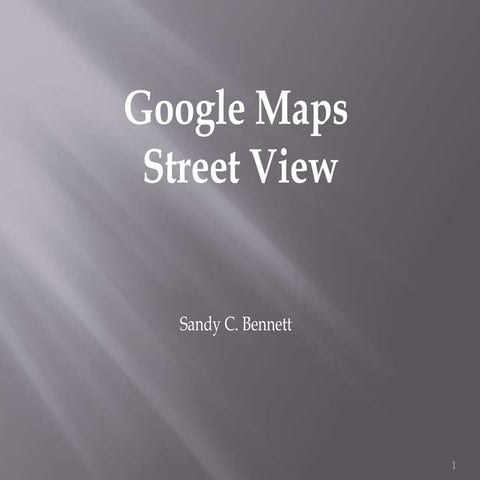 Google Maps Street-View