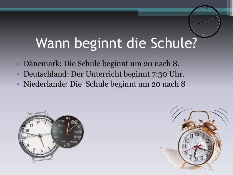 Ppp wann beginnt die schule