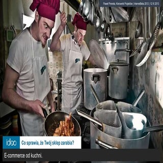 Co sprawia, że Twój sklep zarabia? ...