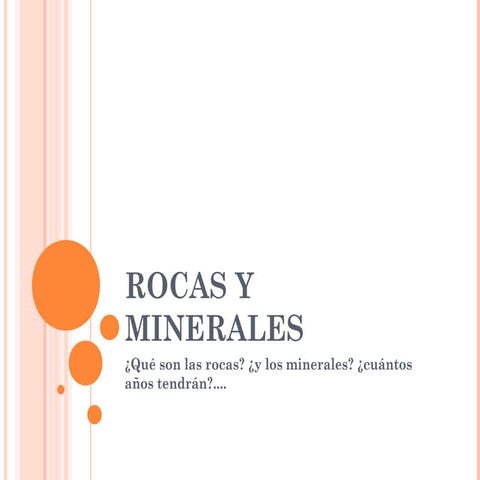 Pp rocas y minerales
