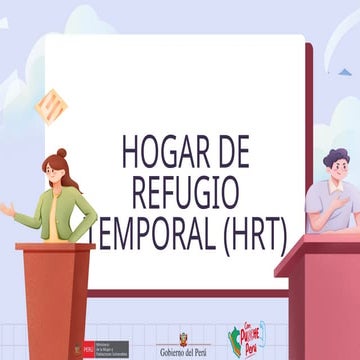 Hogar de Refugio Temporal para la poblacion | PPTX