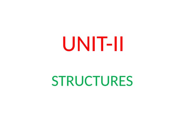 Programming for problem solving-II(UNIT-2).pptx