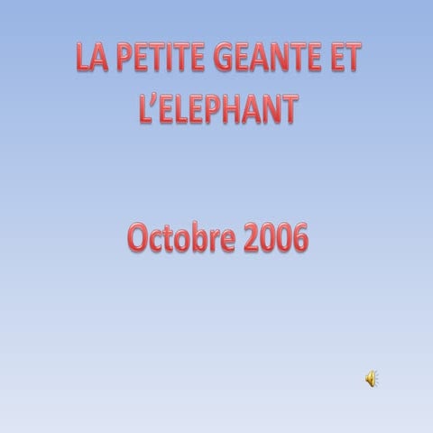 Projet d’animation | PPT