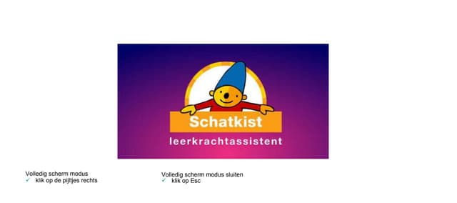 Schatkist Leerkrachtassistent
