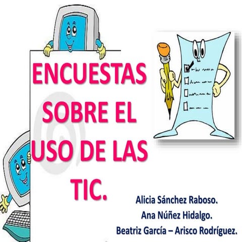 Pps encuestas trabajo de organización.