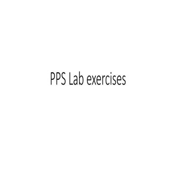 PPS Lab exercises IF.pptx for engineers of | PPTX