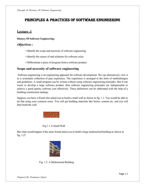 software engineering notes for cse/...