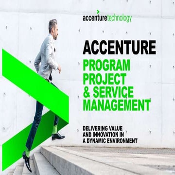 Accenture Program Project and Service Management