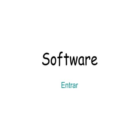 Presentación de Software