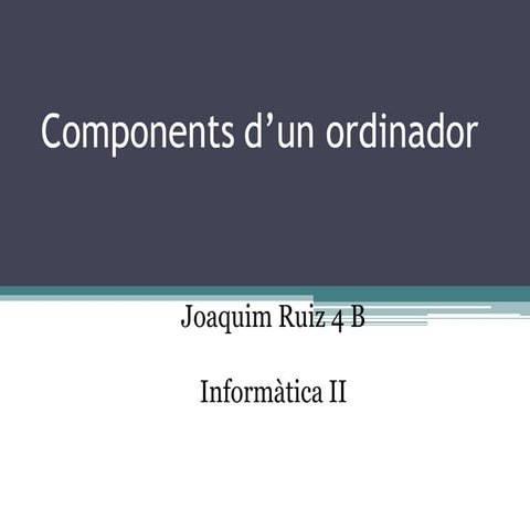Pp software joaquim ruiz