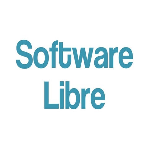 Software Libre