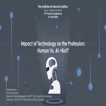 Impact of Technology on Profession: Human Vs. AI + Bot
